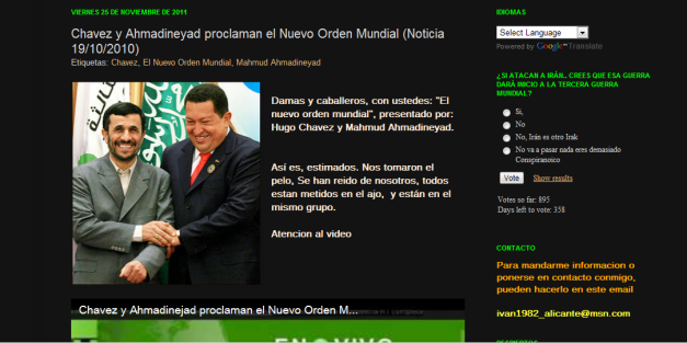 nuevo orden mundial reptiliano hugo chavez mason anunnaki 2012